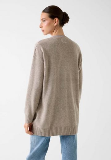 Длинный кардиган