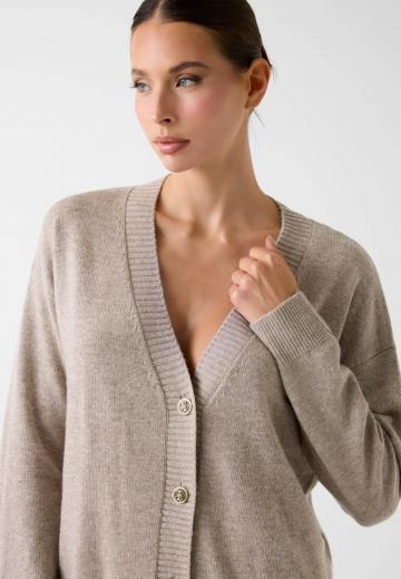 Длинный кардиган