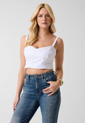 Топ на бретельках