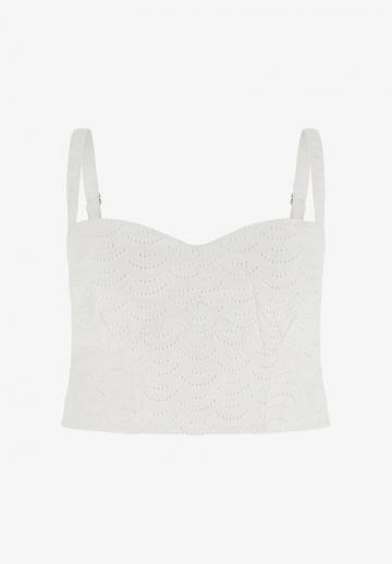 Топ на бретельках