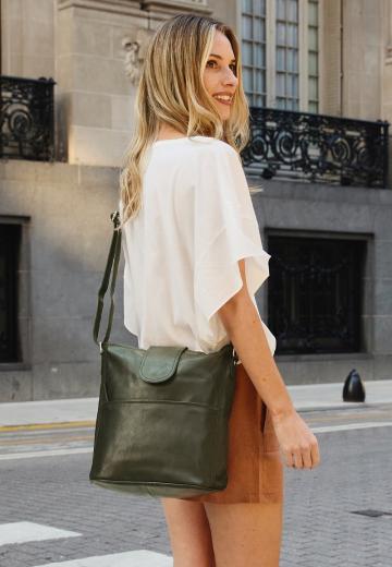 Кожаная сумка