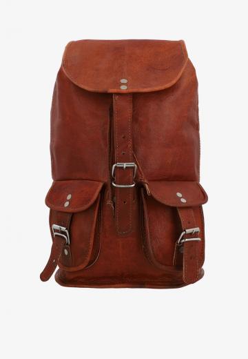 Кожаный рюкзак