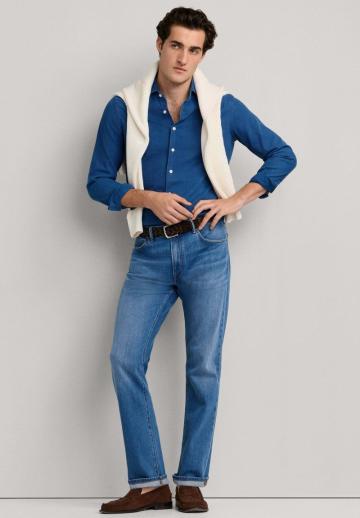 Прямые джинсы