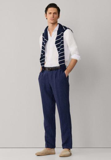 Льняные брюки