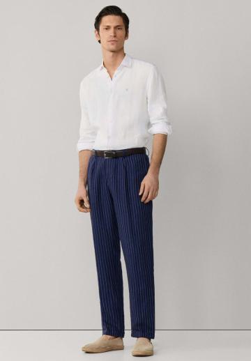 Льняные брюки