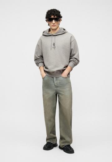 Пуловер с капюшоном