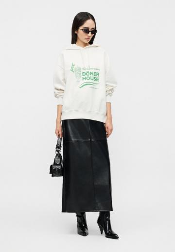 Пуловер с капюшоном