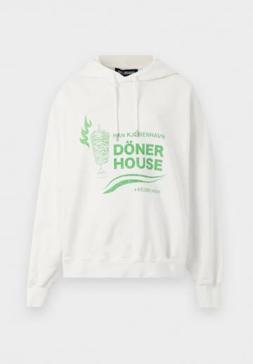 Пуловер с капюшоном