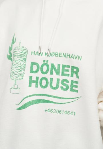 Пуловер с капюшоном