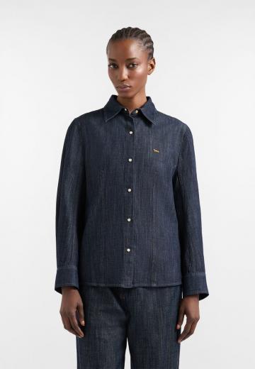 Джинсовая блузка