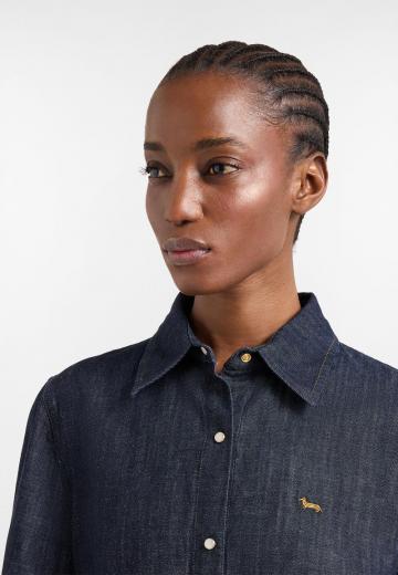 Джинсовая блузка