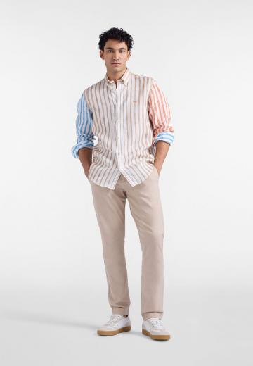 Льняные брюки