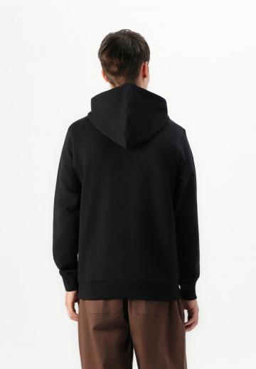 Пуловер с капюшоном