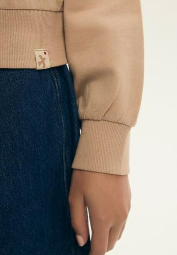 Пуловер с капюшоном