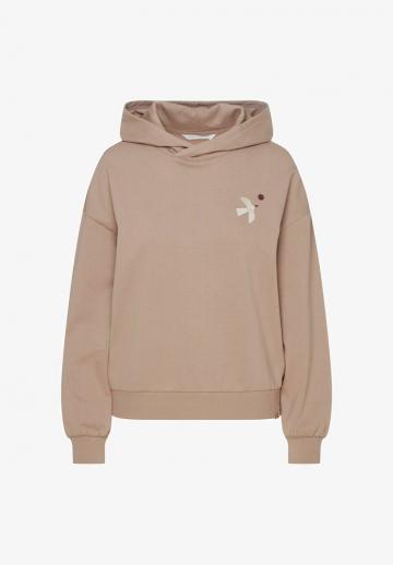 Пуловер с капюшоном