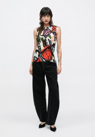 Блузка без рукавов