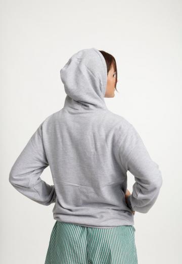 Пуловер с капюшоном