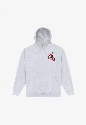 Пуловер с капюшоном