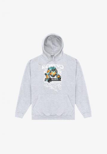 Пуловер с капюшоном