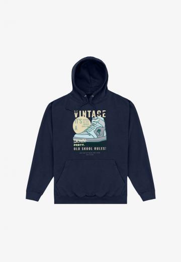 Пуловер с капюшоном