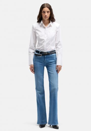 Клешеные джинсы