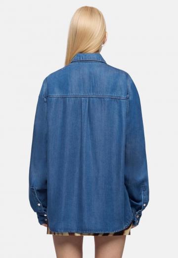 Джинсовая блузка