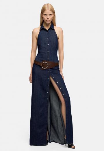 Джинсовое платье