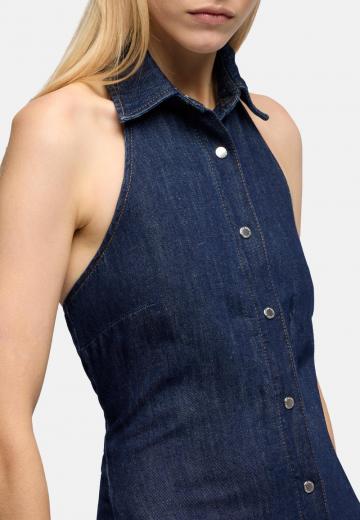 Джинсовое платье