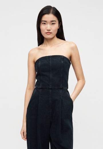 Джинсовый комбинезон