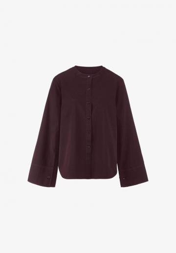 Атласная блузка