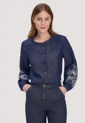 Джинсовая блузка