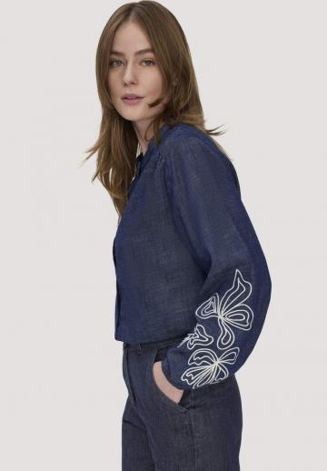 Джинсовая блузка