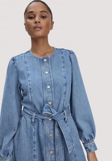 Джинсовое платье