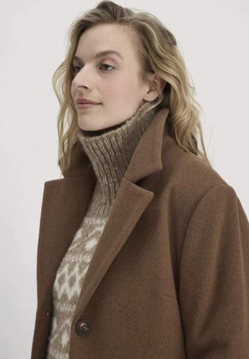 Шерстяное пальто