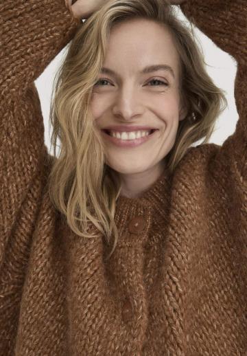 Длинный кардиган