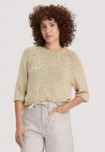 Пуловер с рукавом три четверти