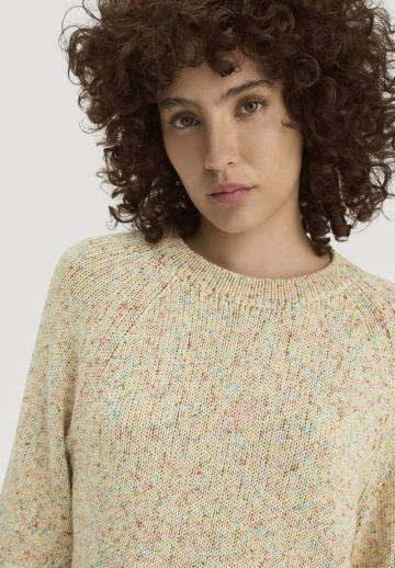 Пуловер с рукавом три четверти