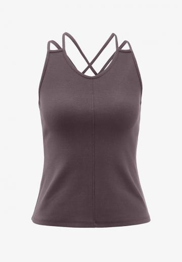 Топ на бретельках