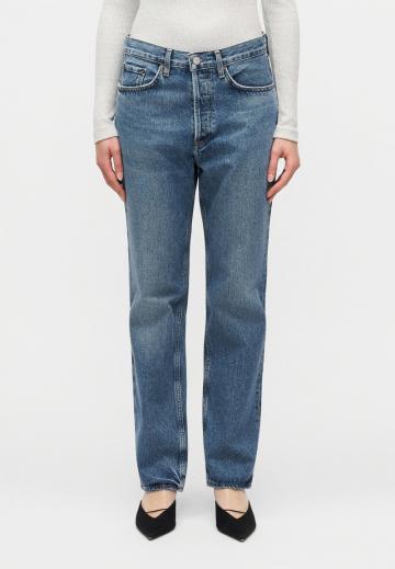 Прямые джинсы