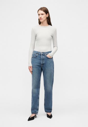Прямые джинсы