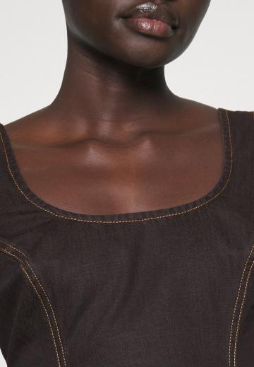 Джинсовая блузка