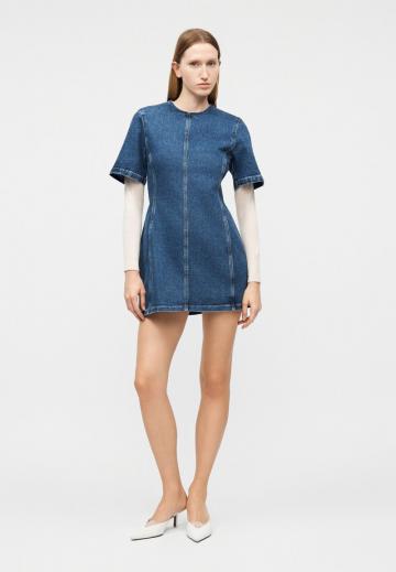 Джинсовое платье