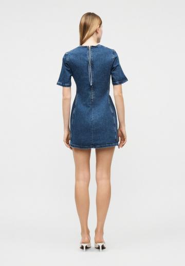Джинсовое платье