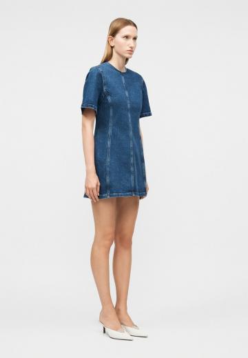 Джинсовое платье