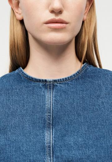 Джинсовое платье