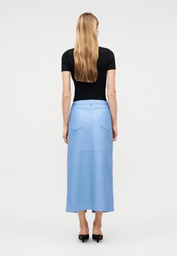 Кожаная юбка