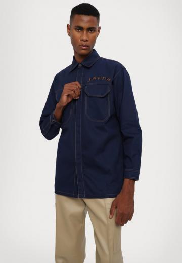 Джинсовая блузка