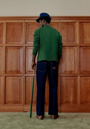 Поло с длинным рукавом