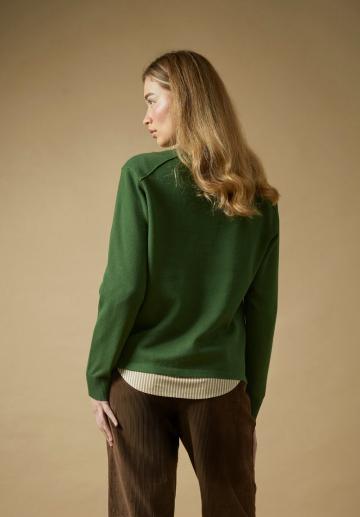 Поло с длинным рукавом