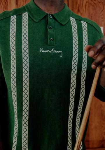 Поло с длинным рукавом